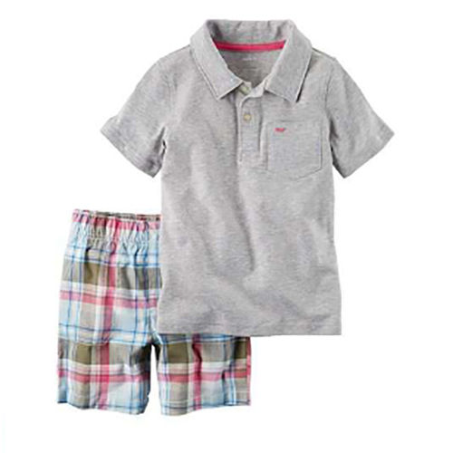 Multicolor Vest (Tee) And Shorts Set