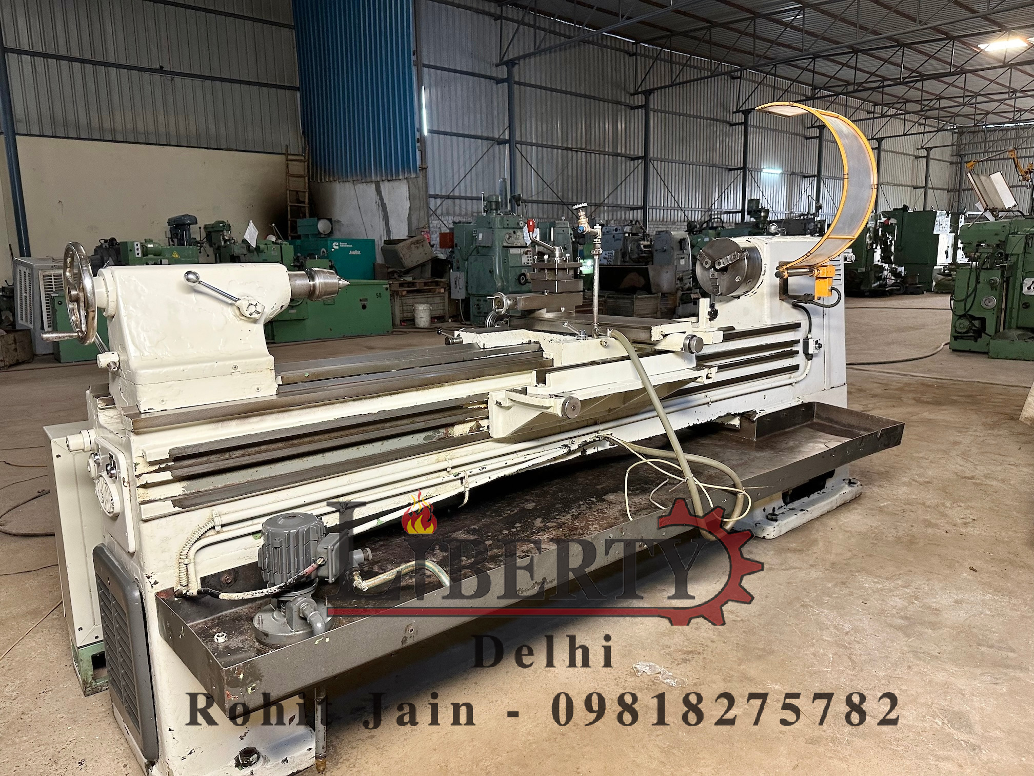 Cazeneuve 2000 mm Heavy Duty Lathe Machine