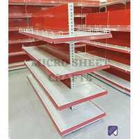 Double Side Display Racks - Color: White