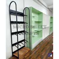 Garment Showroom Display Rack - Height: 5 Foot (ft)