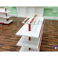 Ms Retail Display Rack - Color: White
