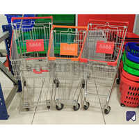 Supermarket Storage Trolley - Capacity: 100 Ltr