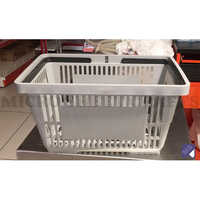 Stainless Steel Basket - Color: White