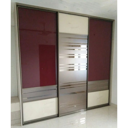 Indoor Horizontal Wardrobe Sliding Door - Application: Commercial & Residential