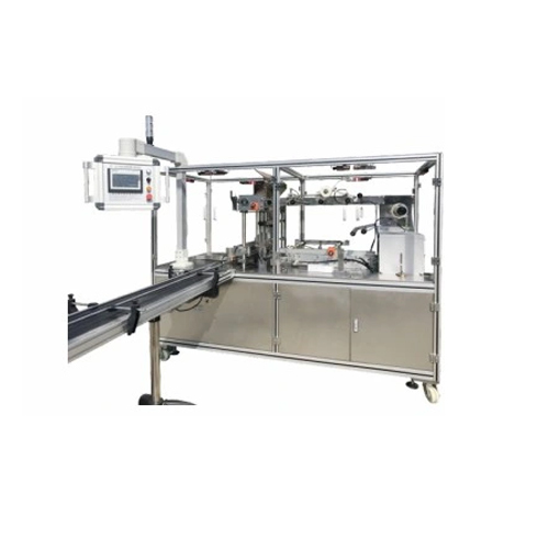 Automatic Cellophane 3D Overwrapping Machine For Bundled Boxes