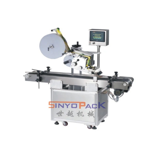 High-Speed Horizontal Labelling Machine - Stainless Steel, Silver Color, Automatic Operation, Industrial Application