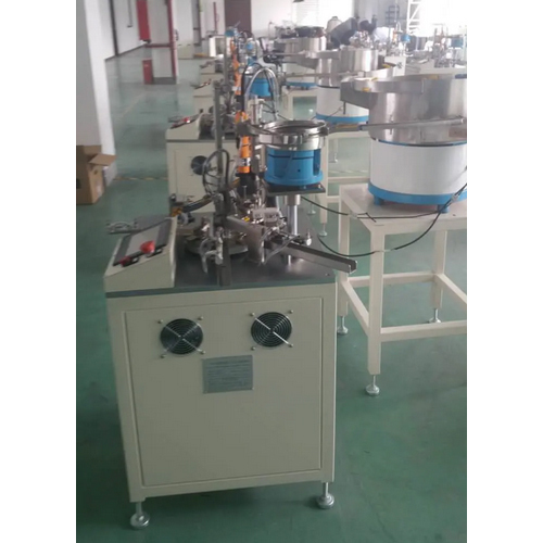Plastic Sharpener Assembling Machine - Silver, Automatic Operation, Electric Power Source | Coated Surface Treatment, Industrial Usage, Warranty Included