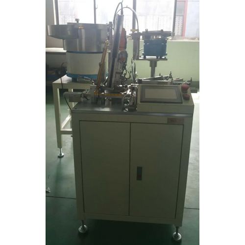 Silver Industrial Sharpener Assembling Machine