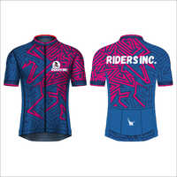 Riders Cycling Jersey - High-quality Polyester , Moisture-wicking Comfort And Perfect Fit For Men