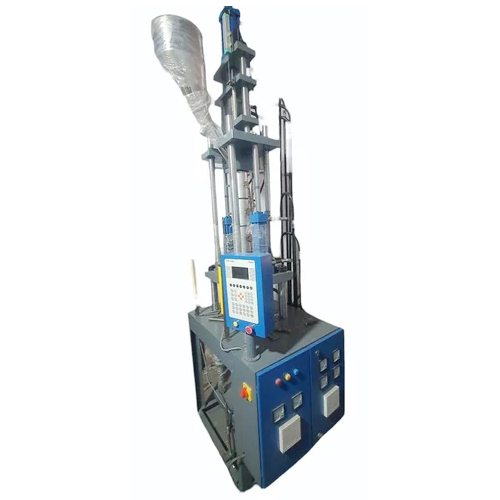 Vertical Clamping And Injection Moulding Machine