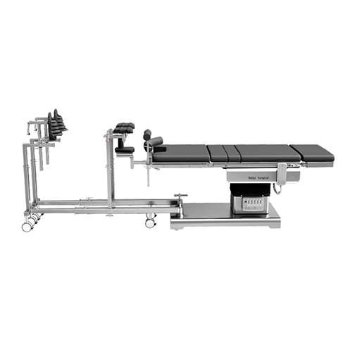 C-Arm Compatible Electric Table With Orthopaedic Attachment