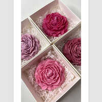 Flower Candle - 100% Soy Wax, Handmade Elegance , Scented With Customizable Logo For Indulgent Home Fragrance Experience