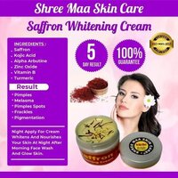 Saffron whitening cream