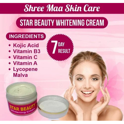 Face cream Star beauty whitening cream