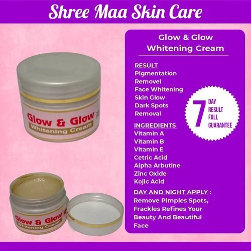 Face cream Glow and glow whitening cream skin cream