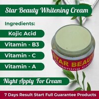 Star beauty whitening cream gold