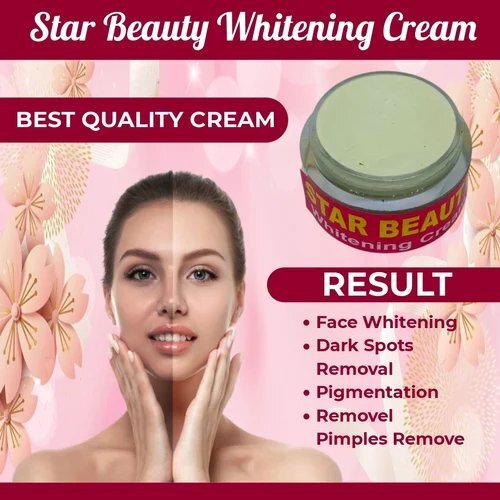 Star beauty whitening cream gold