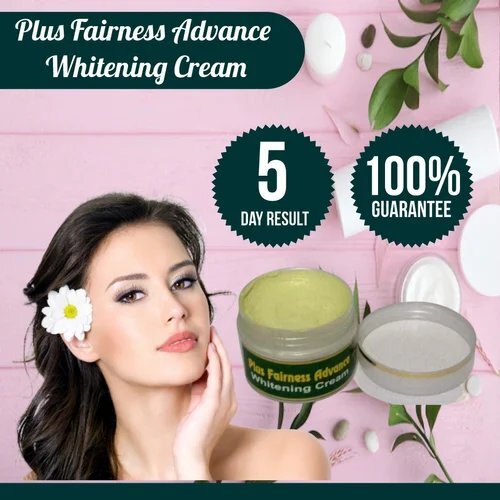 Plus fairness advance whitening cream