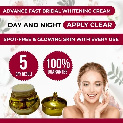 Advance bridal whitening cream