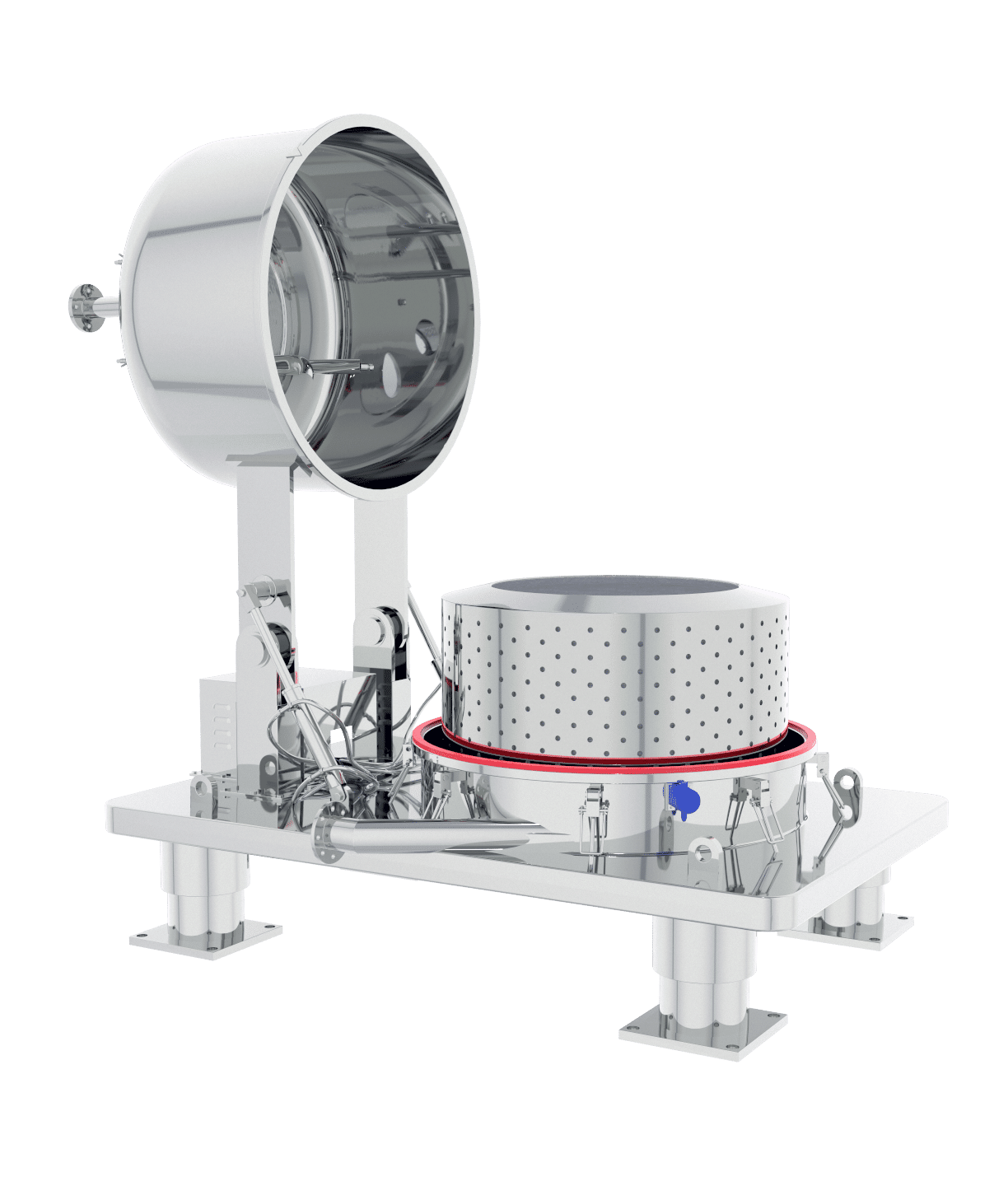 Four Point Mounting Centrifuge