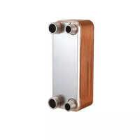 Silver-brown Shell And Tube Condenser