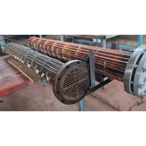 Silver Oil Cooler Heat Exchanger