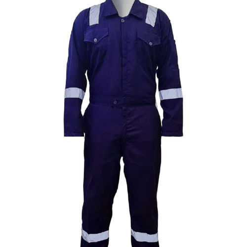 Different Available Blue Cotton Boiler Suit