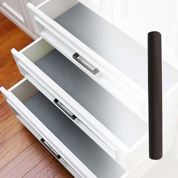 MULTIPURPOSE ANTI-SLIP BATHROOM KITCHEN CABINET DRAWER SHELF MAT LINER SHEETS ROLL FRIDGE MAT 4104
