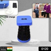 Portable Telescopic Folding Stool Retractable Folding Stools Portable Lightweight For Indoor And Outdoor Travel (0120)