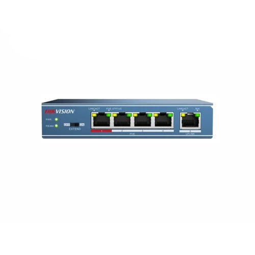 Hikvision Poe 4 Port Network Switch - Application: Electronic Device