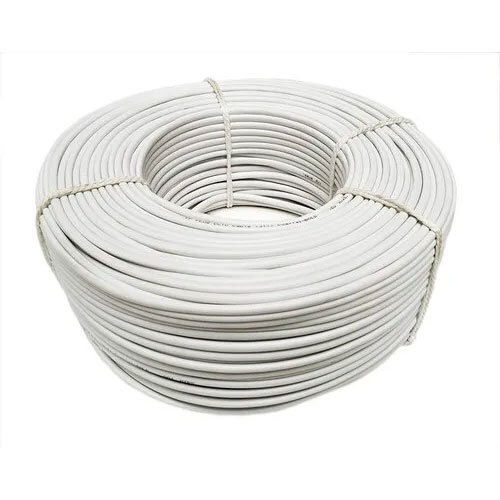 Cctv Coxial Cable - Color: White