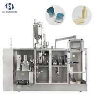 Automatic premade shaped bag ready bag irregular shaped bag fill seal packing machine food liquid drinks fill seal packing machine