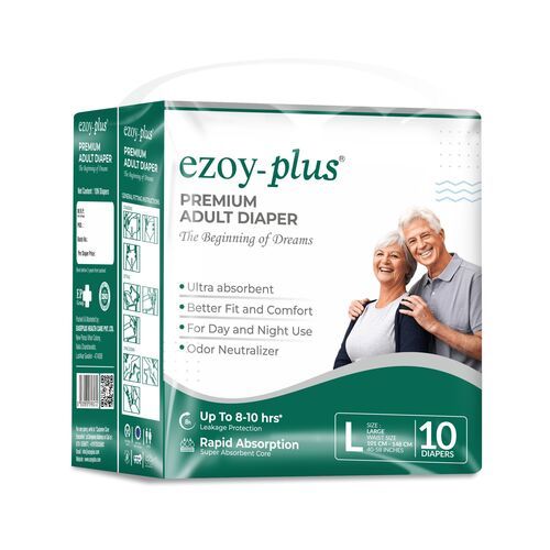 Ezoy Plus Premium Disposable Adult Diaper Large