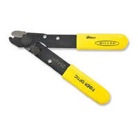 Single Hole Fiber Optic Stripper - Plastic Material, Rectangle Shape, Yellow-black Color | Ideal For Fiber Optic Telecom Industry Use