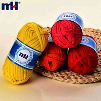 T-Shirt Yarn Jersey Knitting Yarn for Crocheting Ribbon Fancy Yarn