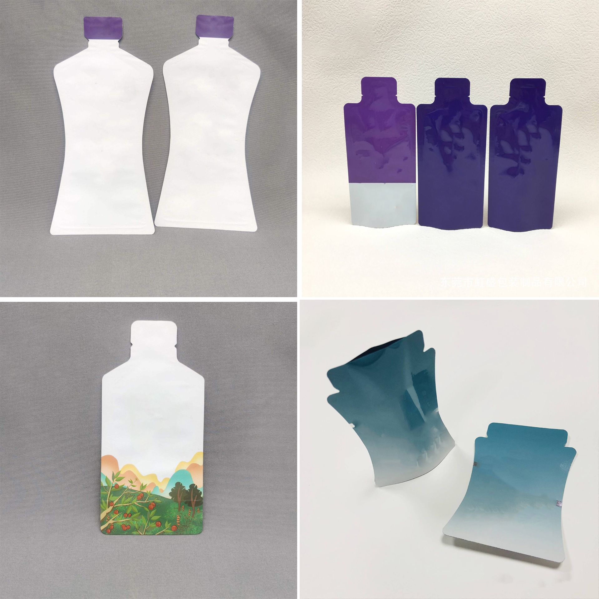 Automatic horizontal shaped standup pouch sachet shaped bag form fill seal packing machine liquid food snack packing machine
