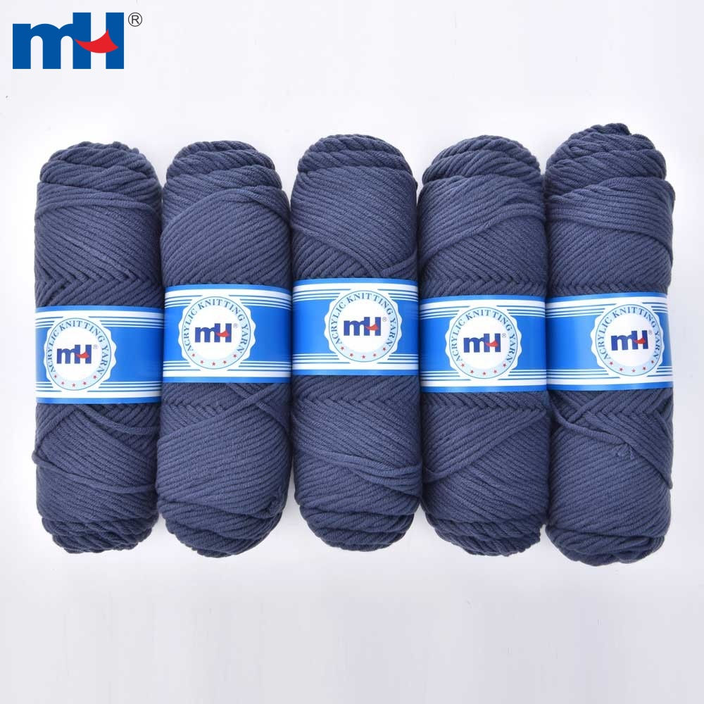 8Ply Milk Cotton Hand Knitting Yarn 100% Acrylic Knitting Yarn