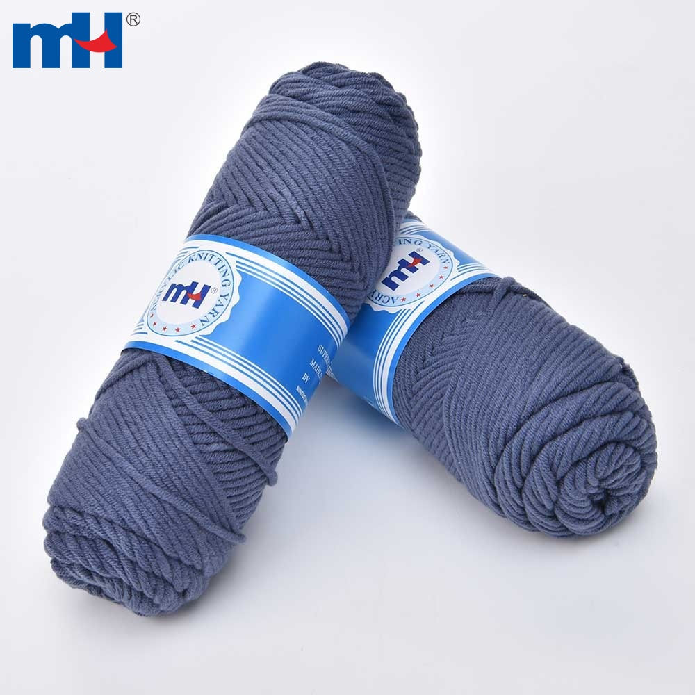 8Ply Milk Cotton Hand Knitting Yarn 100% Acrylic Knitting Yarn