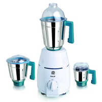 Ultima Turbo Jet Mixer Grinder - Color: White With Teal Handles