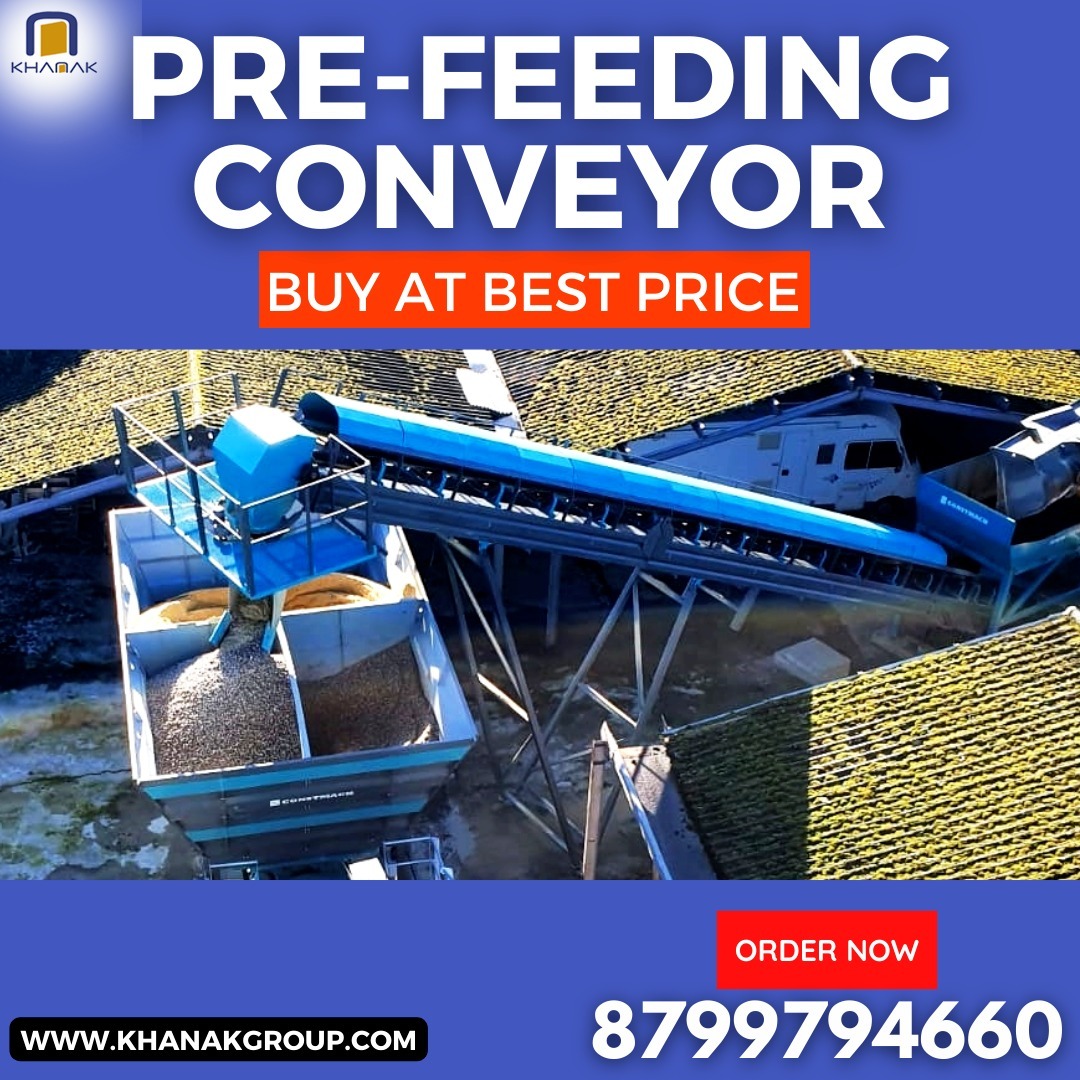 Aggregate Feeding Belt Conveyors
