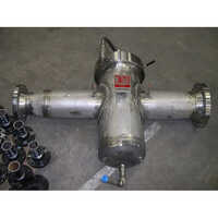 Silver Industrial Gas Strainer
