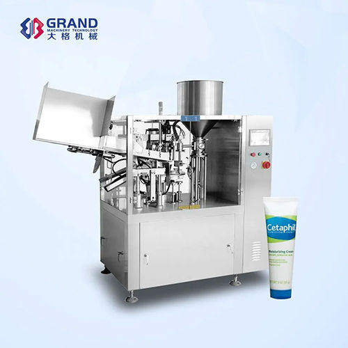 NF-60A Full Automatic Glue Toothpaste Facial Cleaner Sunscreen Cream Cosmetic Soft Tube Filling Sealing Machine