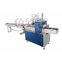 Automatic Horizontal Biscuit Candy Sponge Sachet Pouch Bag Packaging Pillow Bag Flow Packing Machine