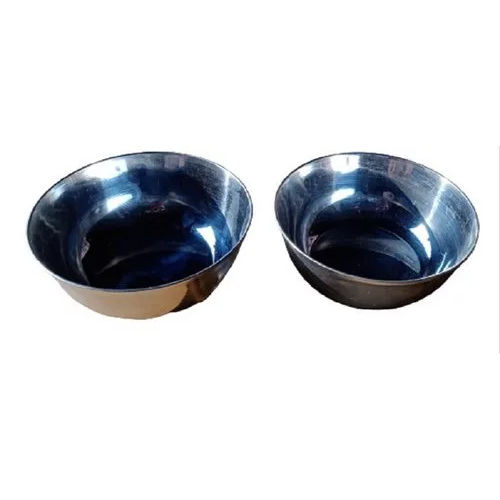 Silver Stainless Steel Round Bowl