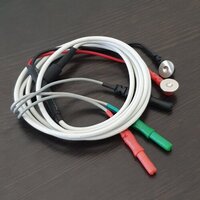 Ncv Surface Electrodes - Metal & Silicone, 1-10m Cable Length, 3-5 Leads, Impedance 1-5k Ohms | Accurate Readings, Durable Design, Wide Compatibility