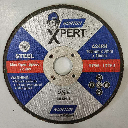 100x3mm Norton Expert Cutting Wheel