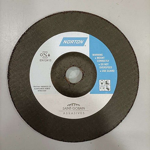 180X6Mm Norton Grinding Wheel Hardness: Rigid