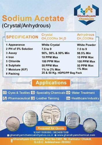 Sodium Acetate Anhydrous