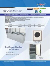 Ice Cream Hardener - Color: White