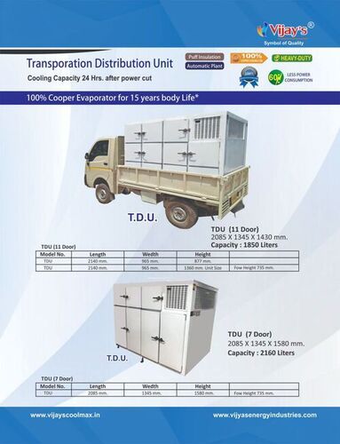 White Transportation Distribution Unit
